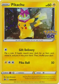 Pikachu - SWSH234 Sword & Shield Promo Near Mint Pokemon TCG - Image 1