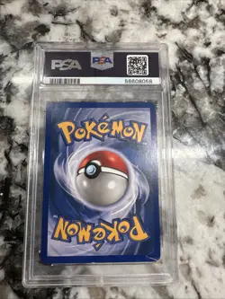 2000 Pokemon Base Set ll Holo Mewtwo 10/130 PSA 8 NM- MT - Image 2