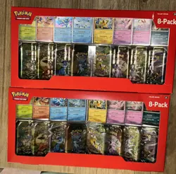 LOT OF 2 Pokemon Prismatic Evolutions Costco Mini Tins Factory Sealed FAST SHIP - Image 1