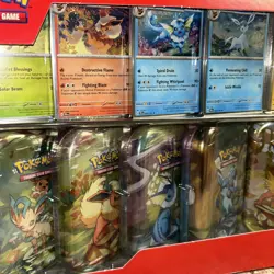 LOT OF 2 Pokemon Prismatic Evolutions Costco Mini Tins Factory Sealed FAST SHIP - Image 5