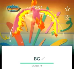 Shiny Moltres/Lavados Special Background - Pokemon GO - Image 1