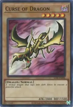 Yugioh! Curse of Dragon - LOB-EN066 - Super Rare - Unlimited 25th Anniversary Ed - Image 1