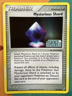 Pokemon Card - Mysterious Shard - Reverse Holo (81/100) ex Crystal Guardians VLP - Image 1