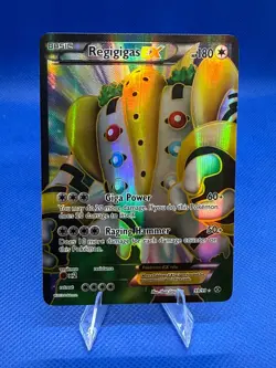 Regigigas EX 99/99 Next Destinies 2012 Pokemon Card TCG NM - Image 1