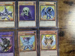 YU-GI-OH CHIBI BLMM EN-001-010 SECRET RARE CARD LOT - Image 2