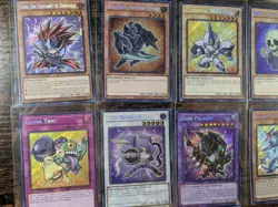 YU-GI-OH CHIBI BLMM EN-001-010 SECRET RARE CARD LOT - Image 4