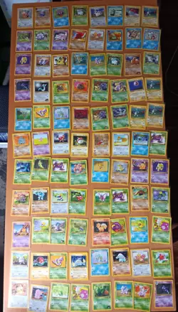 400 Card Nonholo Vintage WOTC Pokemon Bulk Lot. LP-HP. #4 - Image 1