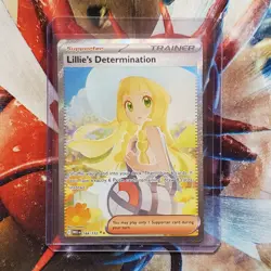 Lillie's Determination - 184/132 - SIR - Mega Evolution - Pokemon Card Lot #786 - Image 1
