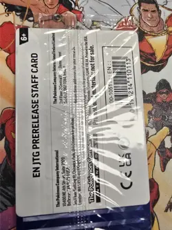 Pokemon Journey Together Prerelease Staff Promo Cards Sealed Set of 4 Sealed - Image 2