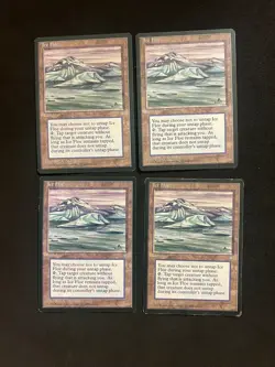 Ice Floe x4 [Ice Age] Vintage Magic MTG Cards LP - Image 1