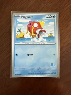 Magikarp - (Squirtle Stamped) My First Battle Deck Promo Rare Pokemon Card - NM - Image 1