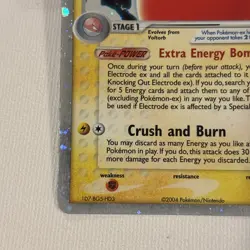 Electrode ex 107/112 Ultra Rare EX FireRed & LeafGreen Pokemon Card LP condition - Image 4