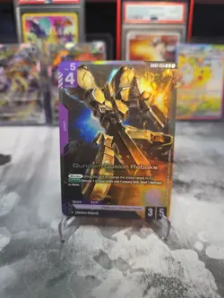 Gundam Gusion Rebake GD02-055 LR - Gundam TCG Card Game - Image 1