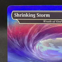 2022 MTG Magic the Gathering Secret Lair Foil 441 Shrinking Storm / Wrath of God - Image 3