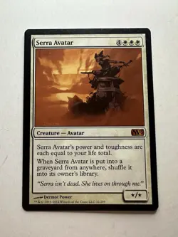Serra Avatar NM Core Set 2013 (M13) Magic The Gathering Mtg Near Mint Mythic - Image 1