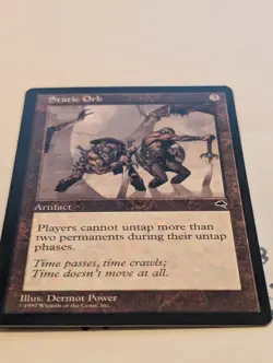 Static Orb - Tempest #310 MTG NM Magic: the Gathering Free Ship - Image 2