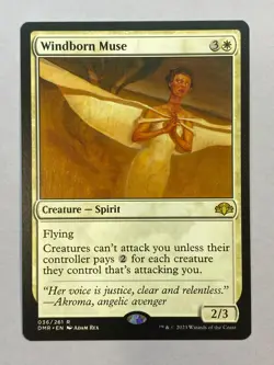 MTG - Windborn Muse - NM - Dominaria Remastered - Image 1