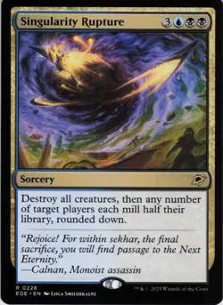 Singularity Rupture R Edge of Eternities 228 NM Normal MTG - Image 1