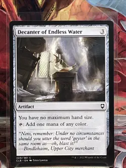 Decanter of Endless Water (Non-foil) Battle for Baldur's Gate 309/361 Common MTG - Image 1