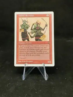 MTG Goblin Recruiter LP Light Play Anthologies - Image 1