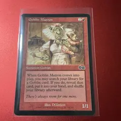 MTG Urza's Saga Goblin Matron 191/350 LP - Image 1