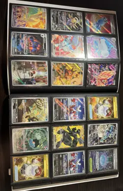 Pokemon Collection Binder Lot: SIR, Illustration Rare, Full Art, EX, Hyper Rare - Image 4
