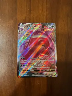Pokemon Sword & Shield Fusion Strike Gengar VMAX 157/264 Holo Ultra Rare NM - Image 1