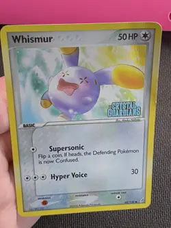 Whismur 69/100 | EX Crystal Guardians | REVERSE HOLO STAMPED | Pokemon Damaged - Image 5