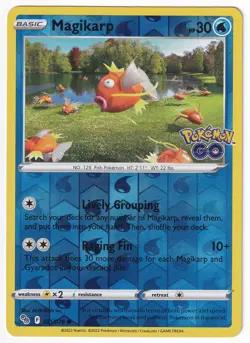 Magikarp 021/078 - Pokemon GO - NM Reverse Holo - Pokemon TCG - Image 1