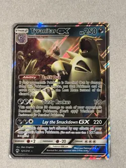 Tyranitar GX 121/214 Ultra Rare - Pokemon Sun & Moon Lost Thunder- ENG See Pics - Image 3