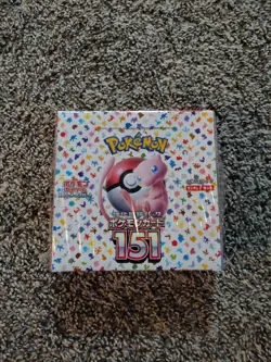 Pokemon TCG Scarlet & Violet 151 SV2a Booster Box 20 Packs, Japanese New Sealed - Image 1