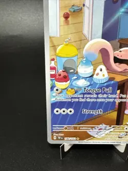 Pokemon TCG Temporal Forces Lickitung 180/162 Illustration Rare Full Art Clean!! - Image 5