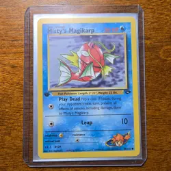 Misty's Magikarp 88/132 - 1st Edition Gym Challenge Vintage 2000- Pokemon TCG NM - Image 5
