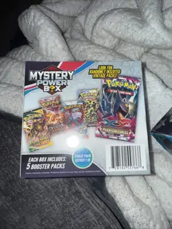 Pokemon TCG Mystery Power Box - 5 Packs - Factory Sealed-Possible Vintage Packs - Image 3