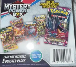 Pokemon TCG Mystery Power Box - 5 Packs - Factory Sealed-Possible Vintage Packs - Image 4