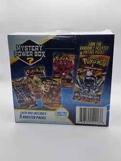 POKEMON TCG MYSTERY POWER BOX 5 BOOSTER PACKS SEALED - Image 4