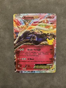 Pokemon TCG Xerneas EX 97/146 Holo - 25th Celebrations Classic Collection - NM - Image 1