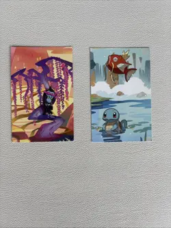 Lot of 2 *Opened & Empty* Pokemon TCG Tins (Squirtle & Munkidori) - Image 3
