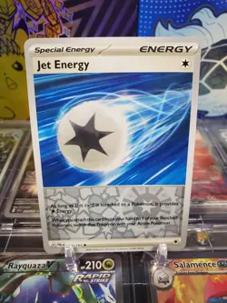 Jet Energy 190/193 Reverse Holo Uncommon Pokemon TCG S&V Paldea Evolved - Image 1