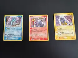 Pokemon HOLO Entei Suicune Raikou 1/17 3/17 4/17 POP SERIES 2 NM - Image 1