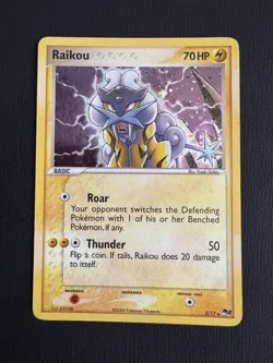 Pokemon HOLO Entei Suicune Raikou 1/17 3/17 4/17 POP SERIES 2 NM - Image 4