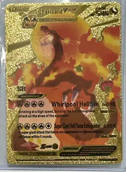Charizard Vmax Gold V Evolution SR; Pokemon Card MINT CONDITION - Image 1