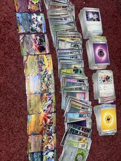 510 Card Lot Mostly Mega Evolution 120 Holo And Reverse Holo 9 Ex And 380 Common - Image 1