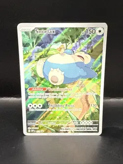Pokemon Card Snorlax SVP EN 051 Scarlet & Violet 151 Promo Holo SVP051 A - Image 2