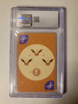 CGC 9 Espeon 2019 Korean Point Salad Eevee Edition Playing Cards - Image 2