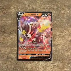 Single Strike Urshifu V 85/163 NM Battle Styles 2021 Pokemon Card - Image 1