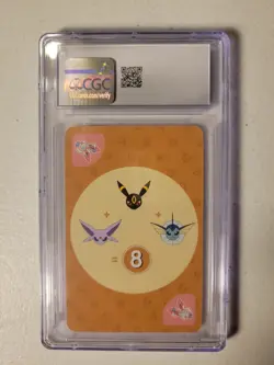 CGC 9 Sylveon 2019 Koren Point Salad Eevee Edition Playing Cards - Image 2