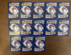 Base Set Shadowless Lot of 13 Vintage Pokemon TCG Cards - Image 2