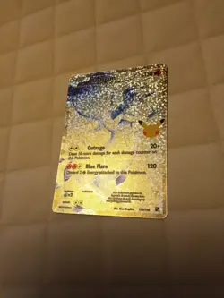 Reshiram 113/114 Pokemon TCG Celebrations Holo Full Art Ultra Rare Card NM - Image 4