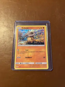 Cubone 007/012 McDonald's 2018 Holo Pokemon Card NM/LP - Image 1